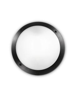 Απλίκα POLAR-1 AP1 ROUND Μαύρο Ideal Lux 096674
