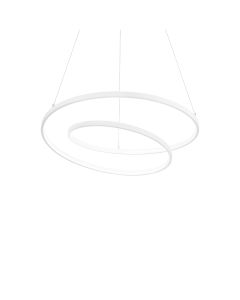 Κρεμαστό Φωτιστικό OZ SP D060 ON-OFF Λευκό 3000K Ideal Lux 253671