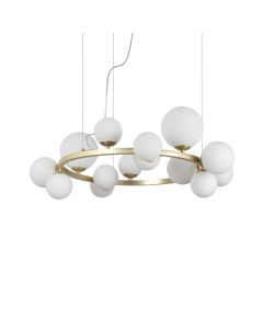 Κρεμαστό Φωτιστικό PERLAGE SP14 Λευκό Ideal Lux 283814