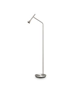 Φωτιστικό Δαπέδου DIESIS PT NICKEL Ideal Lux 285337