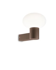 Απλίκα CLIO MAP1 Καφέ Ideal Lux 326788