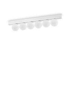 Φωτιστικό Οροφής BINOMIO LED PL6 Λευκό Ideal Lux 328256