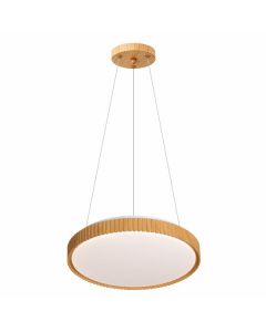 ΠΛΑΦΟΝΙΕΡΑ/ΚΡΕΜΑΣΤΟ LED CCT 27W 3000K | 4000K | 6000K ΞΥΛΟ Spotlight 3360