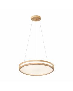 ΠΛΑΦΟΝΙΕΡΑ/ΚΡΕΜΑΣΤΟ LED CCT 27W 3000K | 4000K | 6000K ΞΥΛΟ Spotlight 3361