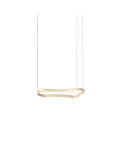 Κρεμαστό Φωτιστικό WAVES-1 SP Χρυσό Ideal Lux 345222