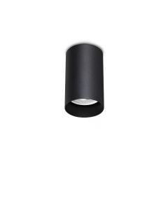 Φωτιστικό Οροφής LOOK PL1 ROUND D60 H100 Μαύρο Ideal Lux 353821