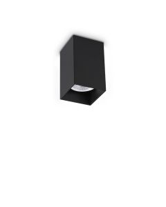 Φωτιστικό Οροφής LOOK PL1 SQUARE D60 H100 Μαύρο Ideal Lux 353845