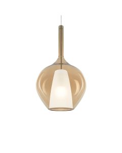 Κρεμαστό Φωτιστικό KALIQUE-1 SP1 D28 AMBRA Ideal Lux 359526