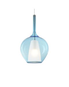 Κρεμαστό Φωτιστικό KALIQUE-1 SP1 D28 AZZURRO Ideal Lux 359588