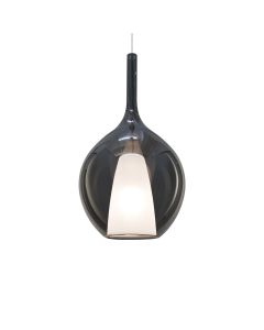 Κρεμαστό Φωτιστικό KALIQUE-2 SP1 D28 FUME' Ideal Lux 359618