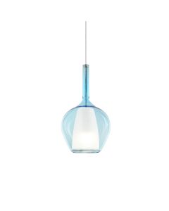 Κρεμαστό Φωτιστικό KALIQUE-1 SP1 D18 AZZURRO Ideal Lux 359960