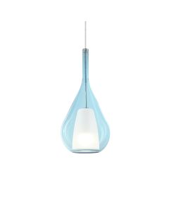 Κρεμαστό Φωτιστικό KALIQUE-3 SP1 D18 AZZURRO Ideal Lux 360089