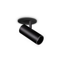 Χωνευτό Φωτιστικό NOVA FI 06W 3000K Μαύρο Ideal Lux 364360