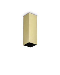 Φωτιστικό Οροφής LOOK PL1 SQUARE D60 H200 Ορείχαλκος Ideal Lux 371504