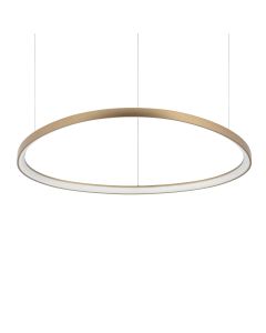 Κρεμαστό Φωτιστικό GEMINI SP D105 ON-OFF Ορείχαλκος 4000K Ideal Lux 372235