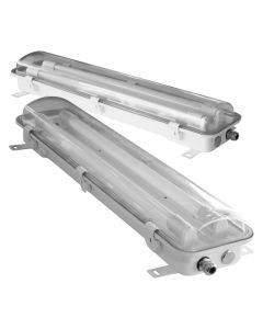 ΓΡΑΜΜΙΚΟ ΦΩΤΙΣΤΙΚΟ LED ΣΤΕΓΑΝΟ T8 2X18W Spotlight 5787