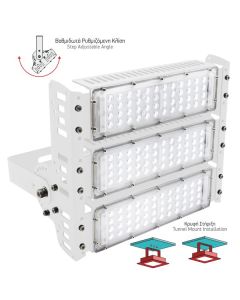 ΦΩΤΙΣΤΙΚΟ LED ΒΕΝΖΙΝΑΔΙΚΟΥ HPL 150W 6000K Spotlight 5834