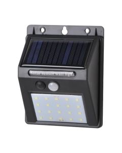 ΗΛΙΑΚΟ ΦΩΤΙΣΤΙΚΟ ΤΟΙΧΟΥ LED ΜΕ ΑΙΣΘΗΤΗΡΑ PIR 2W 6000K Spotlight 6624