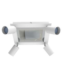 ΠΛΑΦΟΝΙΕΡΑ 9W 3000K+GU10 ΛΕΥΚΟ Spotlight 6996