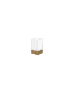 Sanco Bathroom Set Επικαθήμενη Ποτηροθήκη Μπρονζέ ματ 90155-Μ25