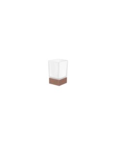 Sanco Bathroom Set Επικαθήμενη Ποτηροθήκη Χάλκινο ματ 90155-Μ26