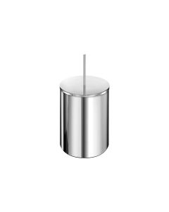 Sanco Waste Bins Χαρτοδοχείο 5lt Χρώμιο 90606-Α03