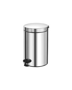 Sanco Waste Bins Χαρτοδοχείο 12lt Inox 90611-Α90