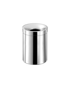 Sanco Open Bins Χαρτοδοχείο 12lt Χρώμιο 90654-Α03