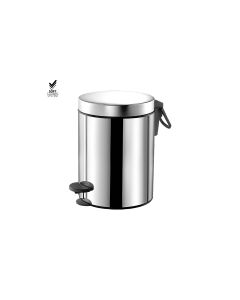 Sanco Waste Bins Χαρτοδοχείο 5lt Soft Closing System Inox 90680-Α90