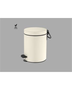 Sanco Waste Bins Χαρτοδοχείο 5lt Soft Closing System Μπεζ ματ 90680-Μ102