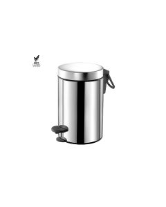 Sanco Waste Bins Χαρτοδοχείο 3lt Soft Closing System Inox 90689-Α90