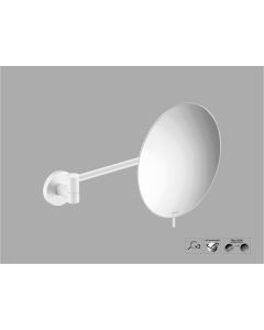 Sanco Cosmetic mirrors Μεγεθυντικός καθρέπτης x3 Λευκό ματ MR-705-Μ101