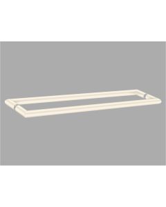 Sanco Glass Door Accessories Διπλή Λαβή / Πετσετοθήκη Μπεζ ματ SET-GL0715-Μ102