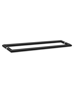 Sanco Glass Door Accessories Διπλή Λαβή / Πετσετοθήκη Μαύρο ματ SET-GL0715-Μ116