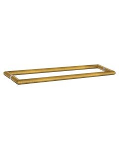 Sanco Glass Door Accessories Διπλή Λαβή / Πετσετοθήκη Μπρονζέ ματ SET-GL0715-Μ25