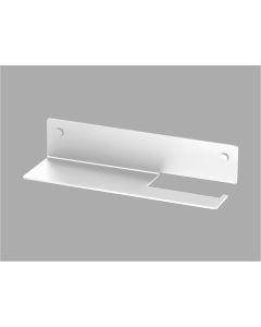Sanco Shelves Ράφι με Χαρτοθήκη Λευκό ματ SH-0504-Μ101