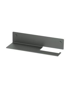 Sanco Shelves Ράφι με Χαρτοθήκη Ανθρακί ανάγλυφο SH-0504-Μ118