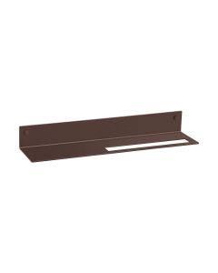 Sanco Shelves Ράφι με Πετσετοθήκη Wenge ανάγλυφο SH-0505-Α75