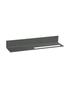 Sanco Shelves Ράφι με Πετσετοθήκη Ανθρακί ανάγλυφο SH-0505-Μ118