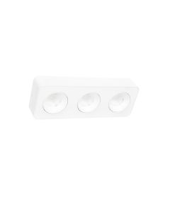 Downlight Mounted σποτ 3*8W 3CCT σε λευκή απόχρωση X00280W
