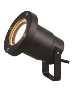 ΣΠOT ΚΗΠΟΥ ΠΛΑΣΤΙΚΟ 1xGU10 Max5W Φ95X100mm IP65 ΜΑΥΡΟ ARTE ILLUMINA Eurolamp 145-82024