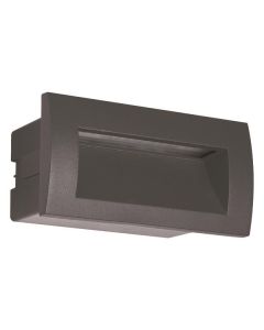 ΦΩΤΙΣΤΙΚΟ ΧΩΝΕΥΤΟ LED 3W 3000K IP54 220-240V 140X70X70mm ΓΡΑΦΙΤΗ PRO ARTE ILLUMINA Eurolamp 145-52503