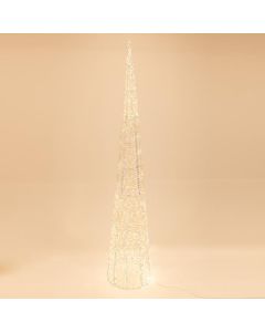 ΚΩΝΟΣ ΦΩΤΙΖΟΜΕΝΟΣ ΙΡΙΔΙΖΩΝ 280cm, 3200 ΘΕΡΜΑ LED, 31V ΜΕΤΑΣΧΗΜΑΤΙΣΤΗ, TIMER, ΑΣΗΜΙ ΧΑΛΚΙΝΟ ΚΑΛΩΔΙΟ, ΘΕΡΜΟ ΛΕΥΚΟ LED, ΠΡΟΕΚΤΑΣΗ ΠΑΡΟΧΗΣ 5m, IP44 Eurolamp 600-22486