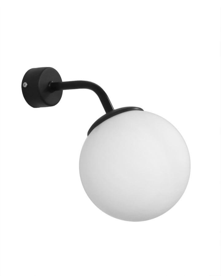 GL-600/AP 45˚ BLACK-WHITE ΑΠΛΙΚΑ ΣΦΑΙΡΑΚΙ Φ15 Heronia 02-0487