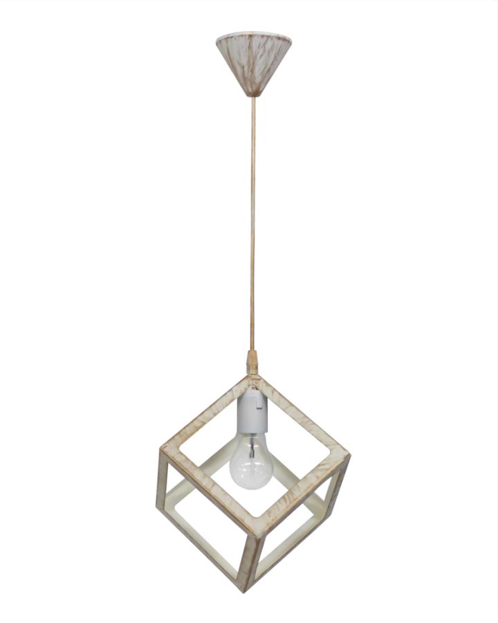 KYVOS NEW 1/L WHITE-BRONZE ΚΡΕΜΑΣΤΟ PLASTIC Heronia 35-0109