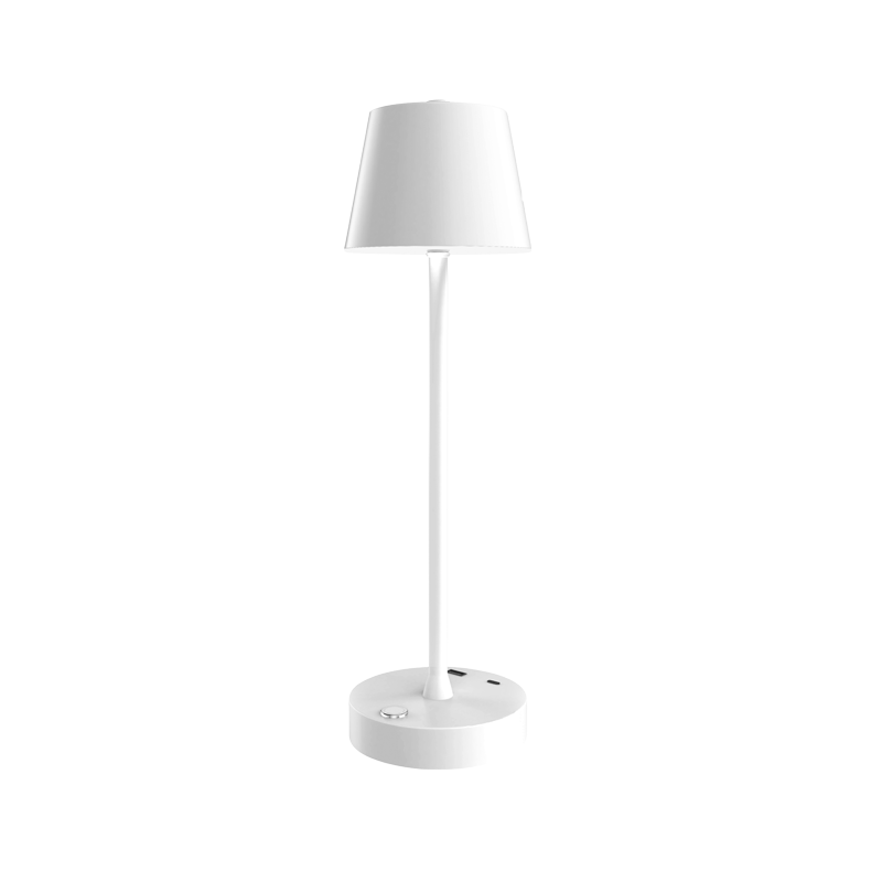 it-Lighting Tahoe Rechargeable LED 2W 3CCT Touch Table Lamp White D:38cmx11cm 80100220