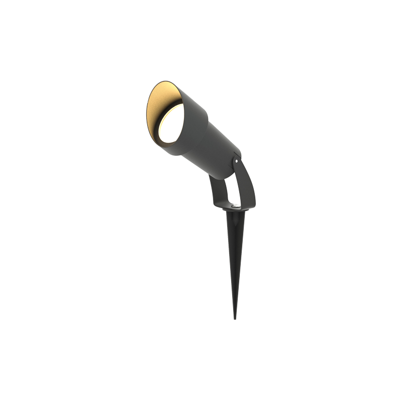 it-Lighting Shafer 1xGU10 Outdoor Spike Light Anthracite D:27cmx18cm 80600144