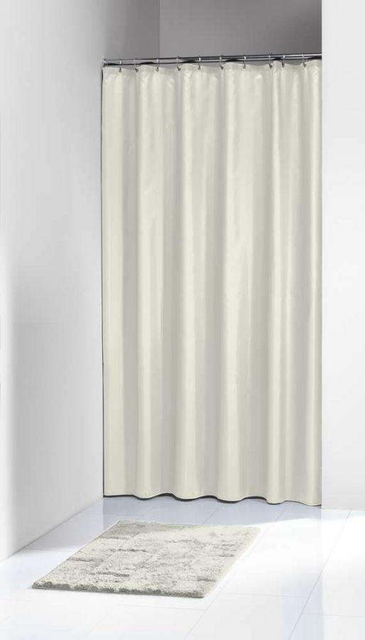 Opaque 180x200 ecru κουρτίνα μπάνιου πλαστική Sealskin Elemental  202501365