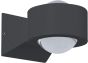 Απλίκα Εξ.Χώρου 7x9x12cm IP65 Led 2x5w Χυτό Αλουμίνιο Γραφίτης Sun Light 25732