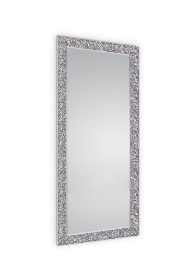 Καθρέπτης Π70xΥ170cm Vintage Ολόσωμος Μαύρο-Χρωμέ Κορνίζα Mirors & More AMY 1220220